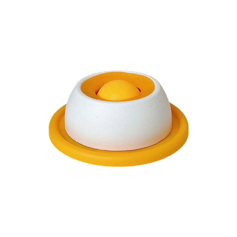 Pet Slow Feeder Lick Mat with Textured Grooves and Non-Slip Base