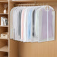 Hanging Garment Covers 24-Pack with Full Length Zipper and Anti-Dust Design, 3 Sizes