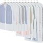 Hanging Garment Covers 24-Pack with Full Length Zipper and Anti-Dust Design, 3 Sizes