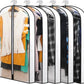 Hanging Garment Covers 24-Pack with Full Length Zipper and Anti-Dust Design, 3 Sizes