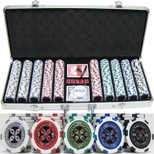 Poker Chip Clay - Ultimate Poker Chip Clay - Set 500Pc